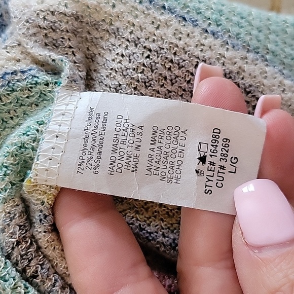 LIGHTWEIGHT Striped Duster - Picture 6 of 6